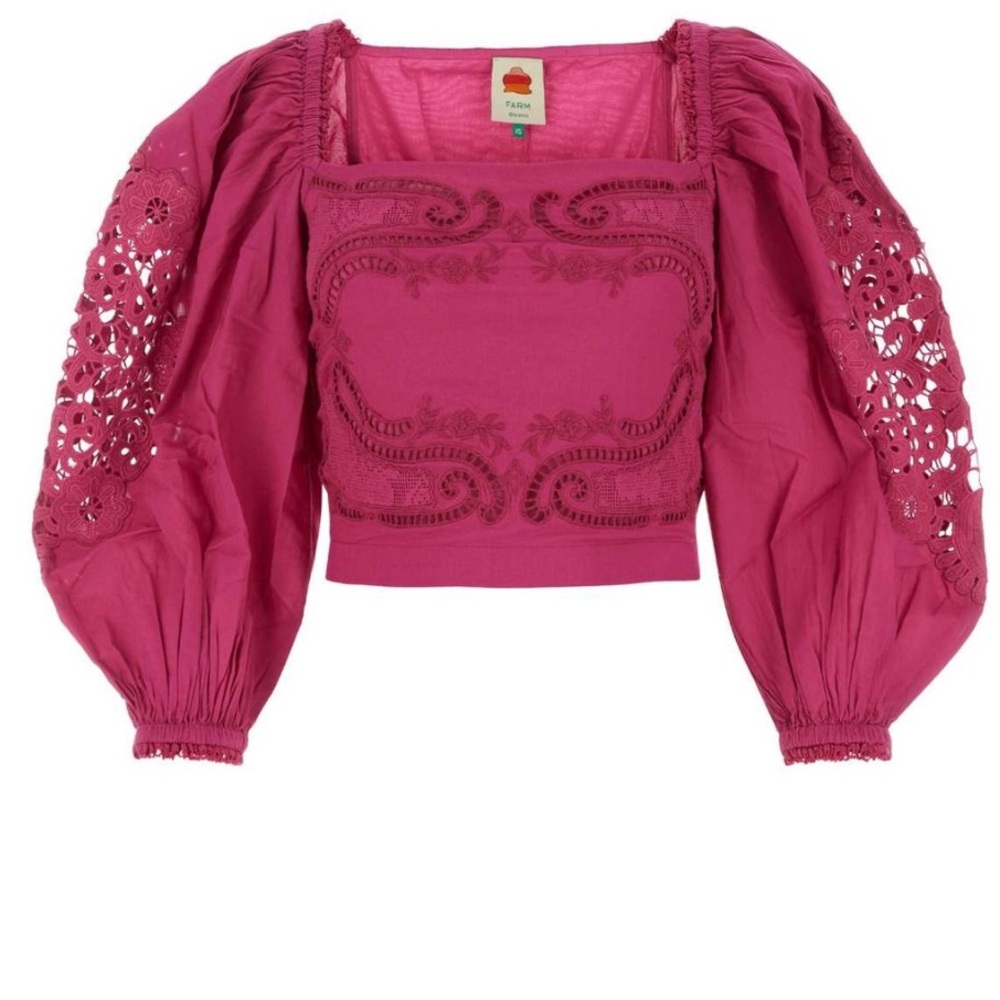 FARM RIO pink top